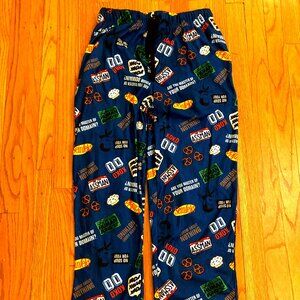 SEINFELD Unisex Adult Flannel Print Sleep/Lounge Pants ~ Sz S